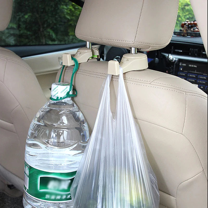 Car Seat Back Hook Headrest Hidden Mount Auto Vehicle Back Seat Organizer Car Accessories Hanging Hooks Storage Hanger Universal