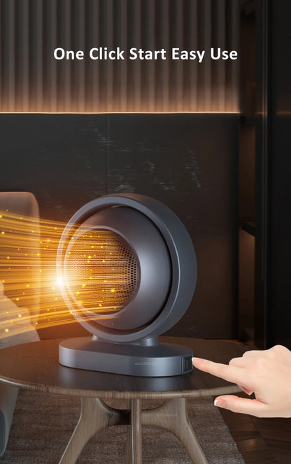 Hot Air Blower Electric Heater Heating Fans Mini PTC Fan Heater Bathroom Fan Heaters Portable Smart Fan Heater for Bathroom Home