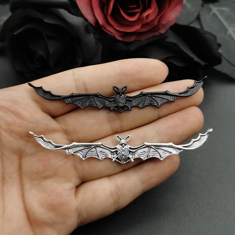 5 Pieces, Vampire Bat Pendant, Gothic Bat Pendant, Halloween Accessories, DIY Handmade Crafts Accessories