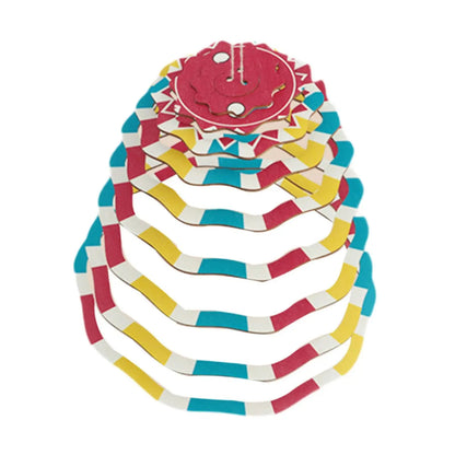 Baby Crib Mobile Black and White Nursery Crib Toy Creative Bed Bell for Ages 0+ Months Boy and Girl Newborn Infants Baby