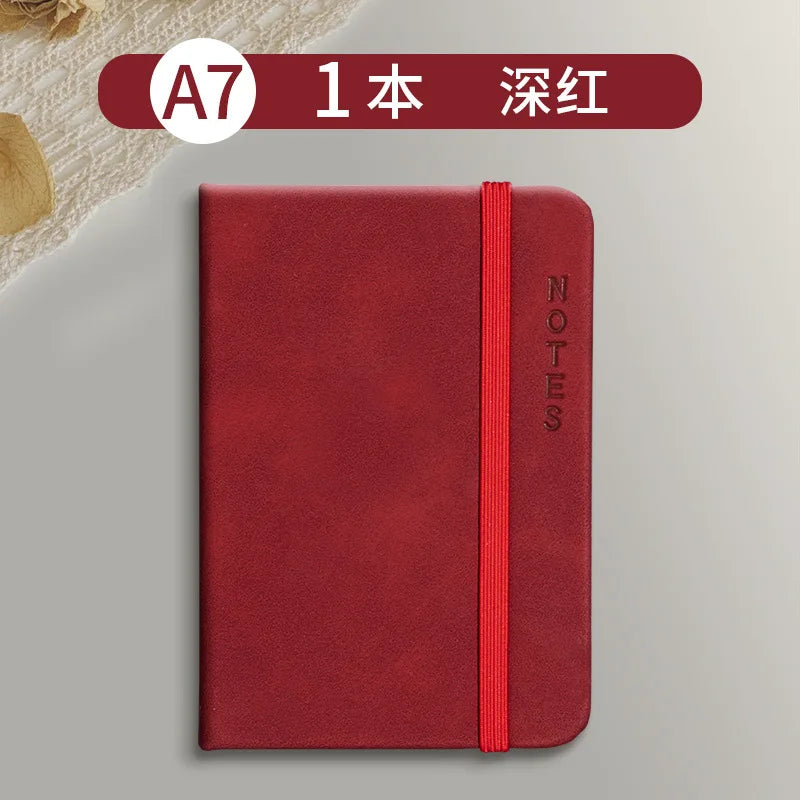 2024 A7 Notebook Mini Pocket Notepad Memo Diary Planner Writing Stationary