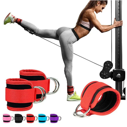 Resistance Bands With Ankle Straps Fitness Workout Training Resistance Bands Home Yoga Stretch Elastic Pilates Gym Equipment