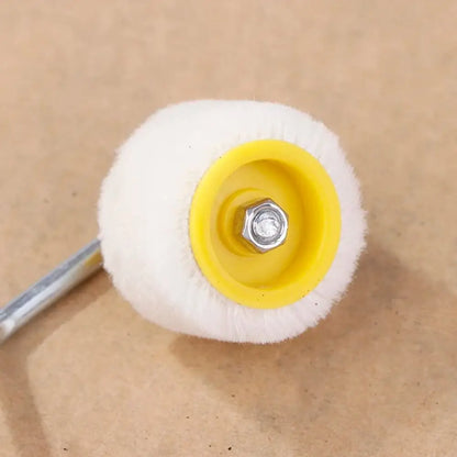 Plastic Mini Paint Rollers Wool Ergonomic Design Wool Roller Brush Durable Touch Up Trim Edge Trim Edge Brush Roller