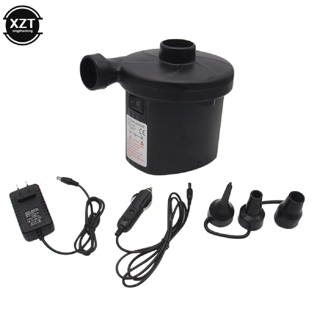 Electric Inflatable Pump Electric Air Cushion Camping Inflatable Pump Portable Car Inflatable Pump Swimming Pool Inflatable Fan