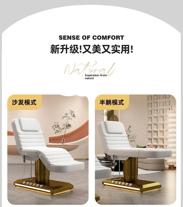 High-End Facial Bed Electric Lifting Dental Bed Physiotherapy Bed for Beauty Salon