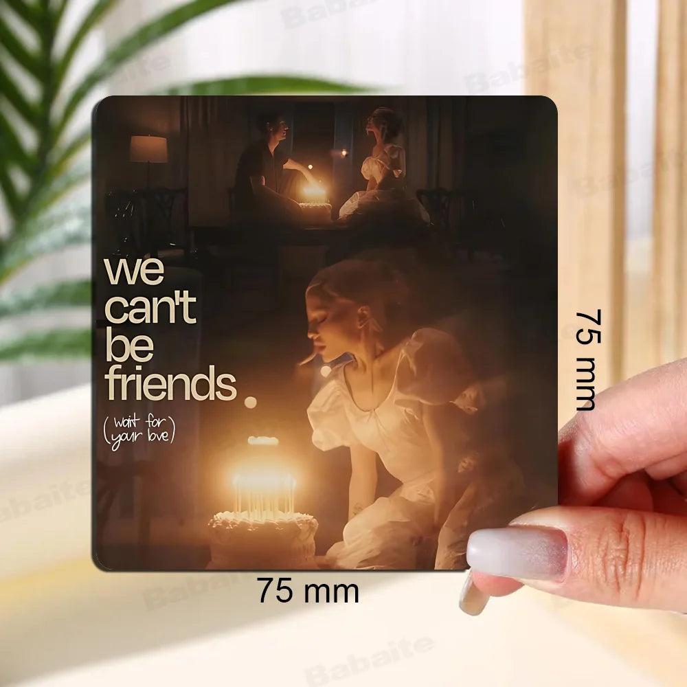 Singer A-Ariana Grande Fridge  Magnet Personalized Fridge Magnet Square Shape Fridge Refrigerator Wall Door Decoration