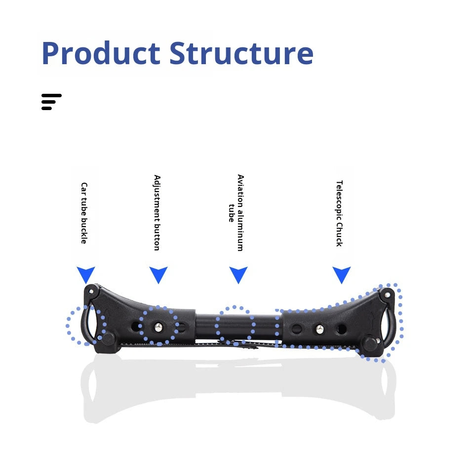 3pcs Stroller Connectors Adjustable, Free Combination Simple To Connect And Detach Stroller Accessories