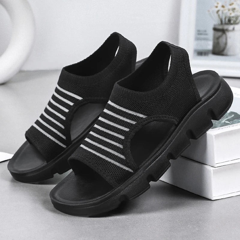 women's shoes women shoes，casual sneaker，women's summer sneakers，Design Open Toe Casual Shoe Strap free shippiing shoes