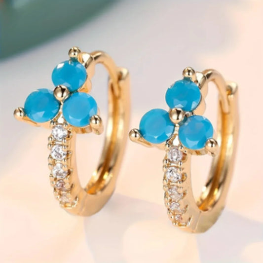 Bohemian Style Vacation Elegant Hoop Earrings for Women Perfect for Parties Weddings and Formal Events All Season Jewelry