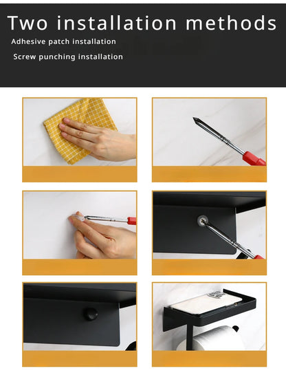 Stainless steel tissue holder for bathroom accessories