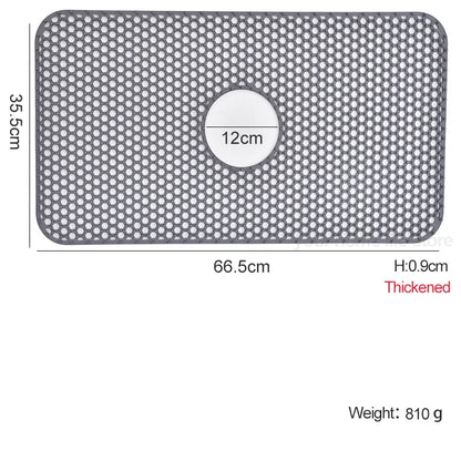 Sink Protectors for Kitchen Sink,Sink Mat,Grid Silicone Kitchen Sink Mat for Bottom of Stainless Steel Sink,Heat resistant mat