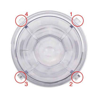 Blender for Ninja, 2 24Oz Cups with To-Go Lids, 7 Fins Extractor Blade, for Auto IQ