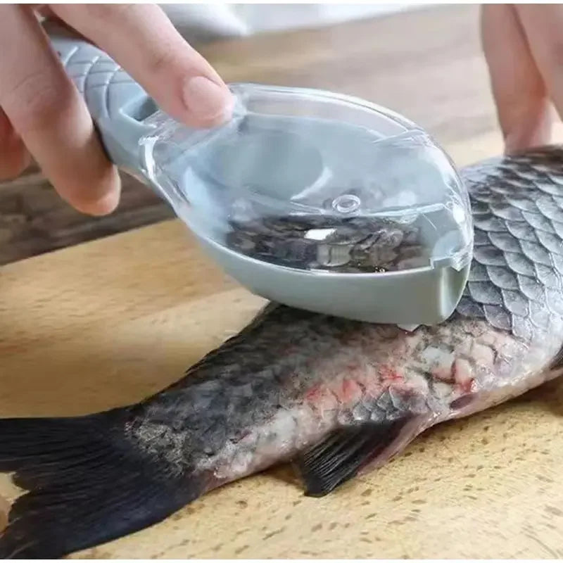 Seafood Tool Fish Scale Remover Fish Scales Scraper Cutter Scraper Cleaning Tool Scraping Scales Device Kitchen Practical Gadget