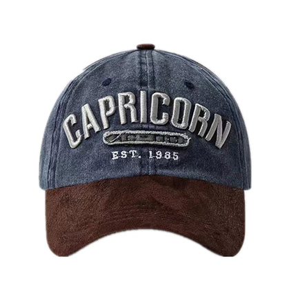 New Unisex Cap Washed Cotton AC-DC letter Embroidery Baseball Cap Outdoor Casual Classics Hats For Women Men Cap