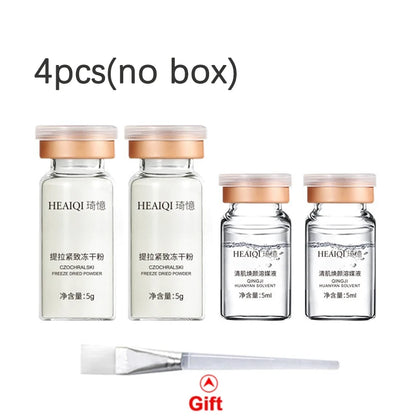 Face Collagen Peptide Hyaluronic Acid Face Mask DIY Hyaluronic acid V Face Lifting Firming Skin Rejuvenation Mask Skin Care
