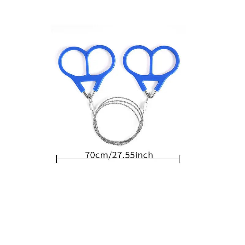 1 PC Hand Wire Saw Chain Saw Rope Saw Wire Saw Survival Saw Field Survival Equipment Outdoor Survival Supplies
