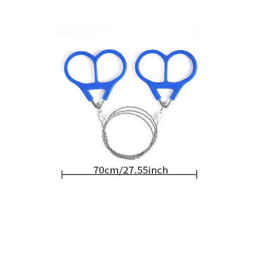 1 PC Hand Wire Saw Chain Saw Rope Saw Wire Saw Survival Saw Field Survival Equipment Outdoor Survival Supplies