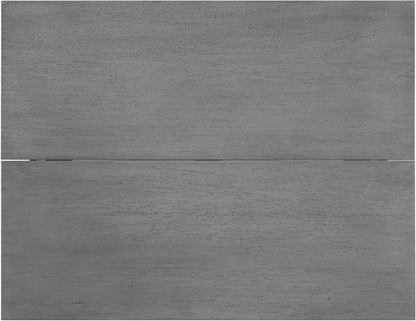 Farmhouse Drop Leaf Folding Dining Table, Space Saving Flip Top Dining Kitchen Table for 4, Solid Wood Extendable Dining Room