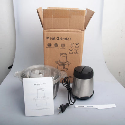 Houselin Food Processors, Meat Grinder & Food Chopper Electric Vegetable Chopper for Meat/fish/Vegetable/Baby Food