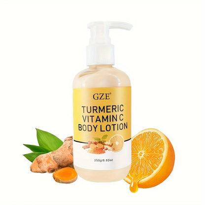 GZE TURMERIC VITAMIN C BODY LOTION Vitamin C Cream Face & Body Lotion, Moisturizer Firming & Brightening