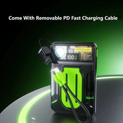 22.5W Magnetic Power Bank 30000mAh Wireless Fast Charging External Battery Turbine Coolingfor IPhone Xiaomi Magsafe Powerbank