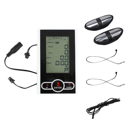 Exercise Bike Monitor Speedometer Display 137x80mm Plastic Stationary  Elliptical Trainer Cardio Equipment  Accessories