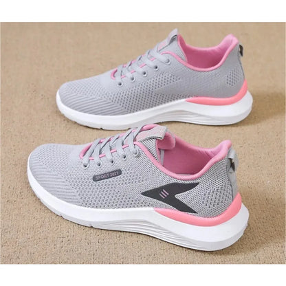 Women's sneakers 2025 new spring and summer fashion versatile soft sole lightweight casual running shoes for children