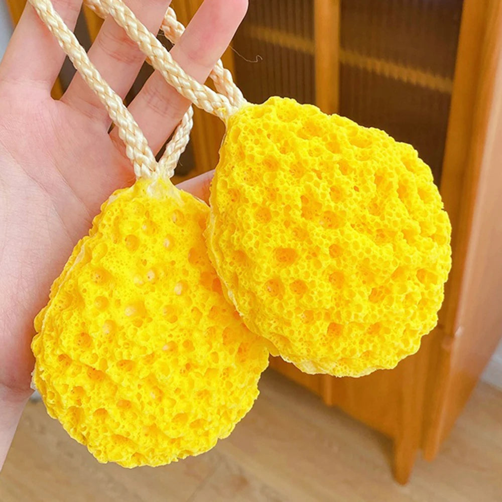 Cheese Bath Ball Japanese Super Soft Lovely Sponge Bath Towel Ladies Children Bath Flower Bath Honeycomb Blister Bath Magic
