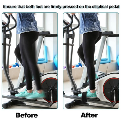 Y67A-Elliptical Leg Exercise Machine Pedal Belt Adjustable Elliptical Training Balance Exercise Station Belt