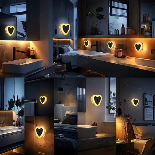 1pc LED Smart Night Light - Energy Efficient, Plug-in Indoor Lighting for Hallway, Bedroom, Kitchen, Stairway Perfect Gift