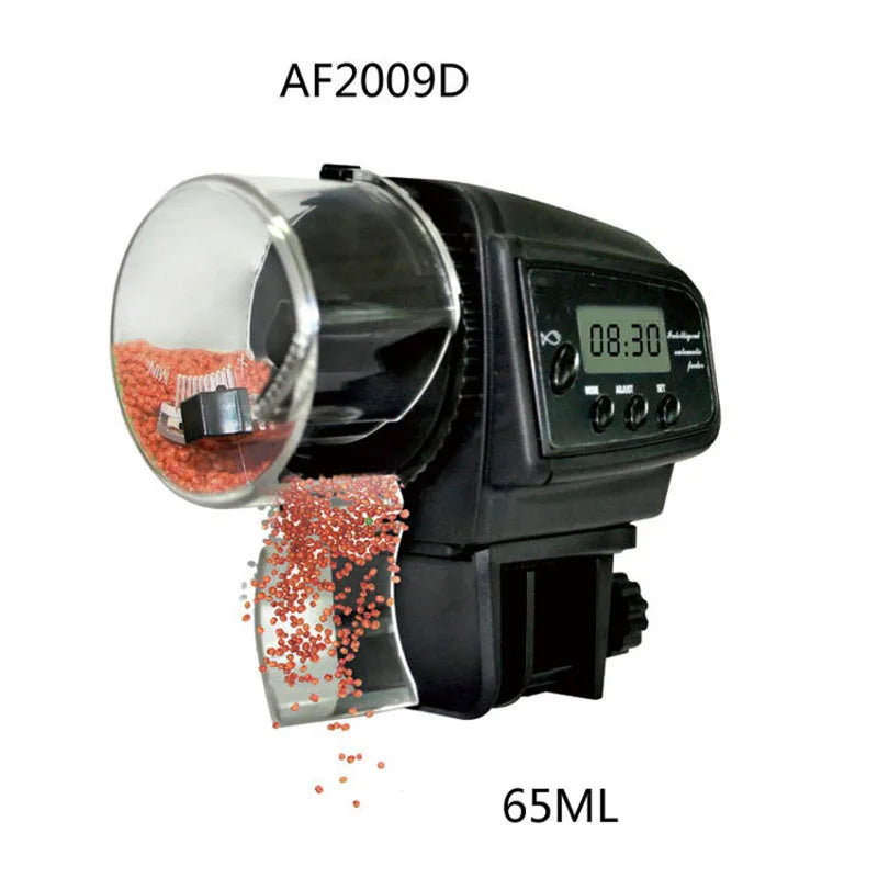Automatic Fish Feeder for Aquarium Fish Tank Auto Feeder with Timer Pet Feeding Dispenser Fish Shrimp Betta Goldfish Food Feeder