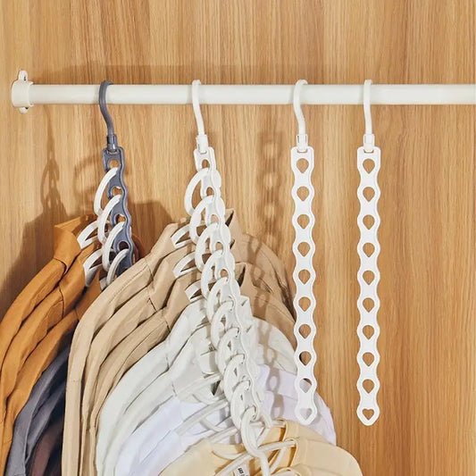 Closet Organizers For Clothes Closet Coats Organizers Hangers Vertical 10-Hole Design Space Saving Heavy Duty Closet Clothes