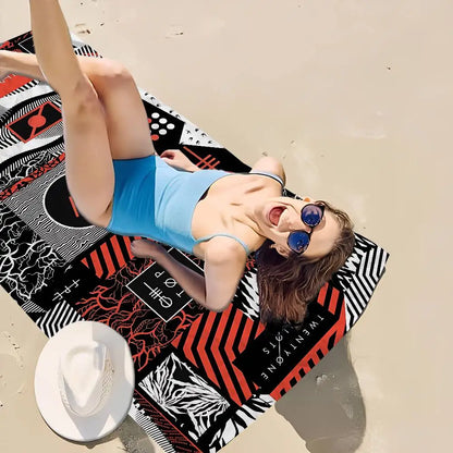 T-Twenty One Pilots Beach Towel Colorful Bath Towels For Girl Microfiber Quick Dry Custom Sand Free Beach Yoga Spa Gym Pool