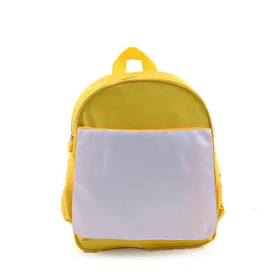 Colorful School Bag for Children Sublimation Blank  Backpack Bookbag For Student Boys Girls  Rucksack Travel Bagpack