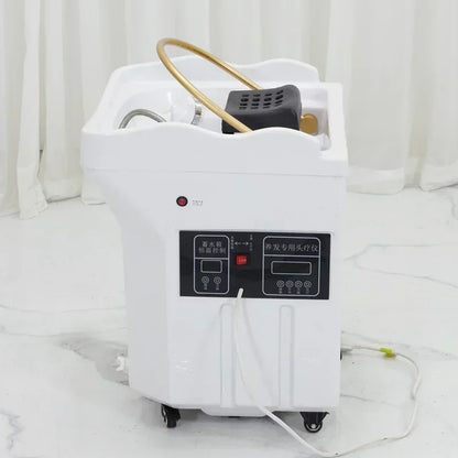 Japanese style convenient cleaning shampoo bed, lightweight shampoo basin, reclining shampoo basin, head spa shampoo basin