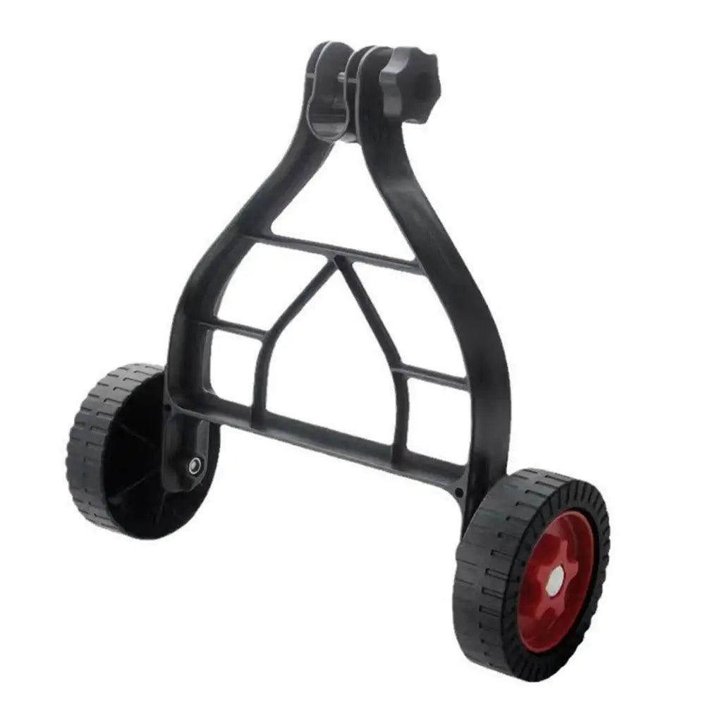 Lawn Mower Wheels Ergonomic Lawn Mower Stand Wheels Adjustable Lawn Mower Support Wheel for Walk-behind Brush Cutter for String