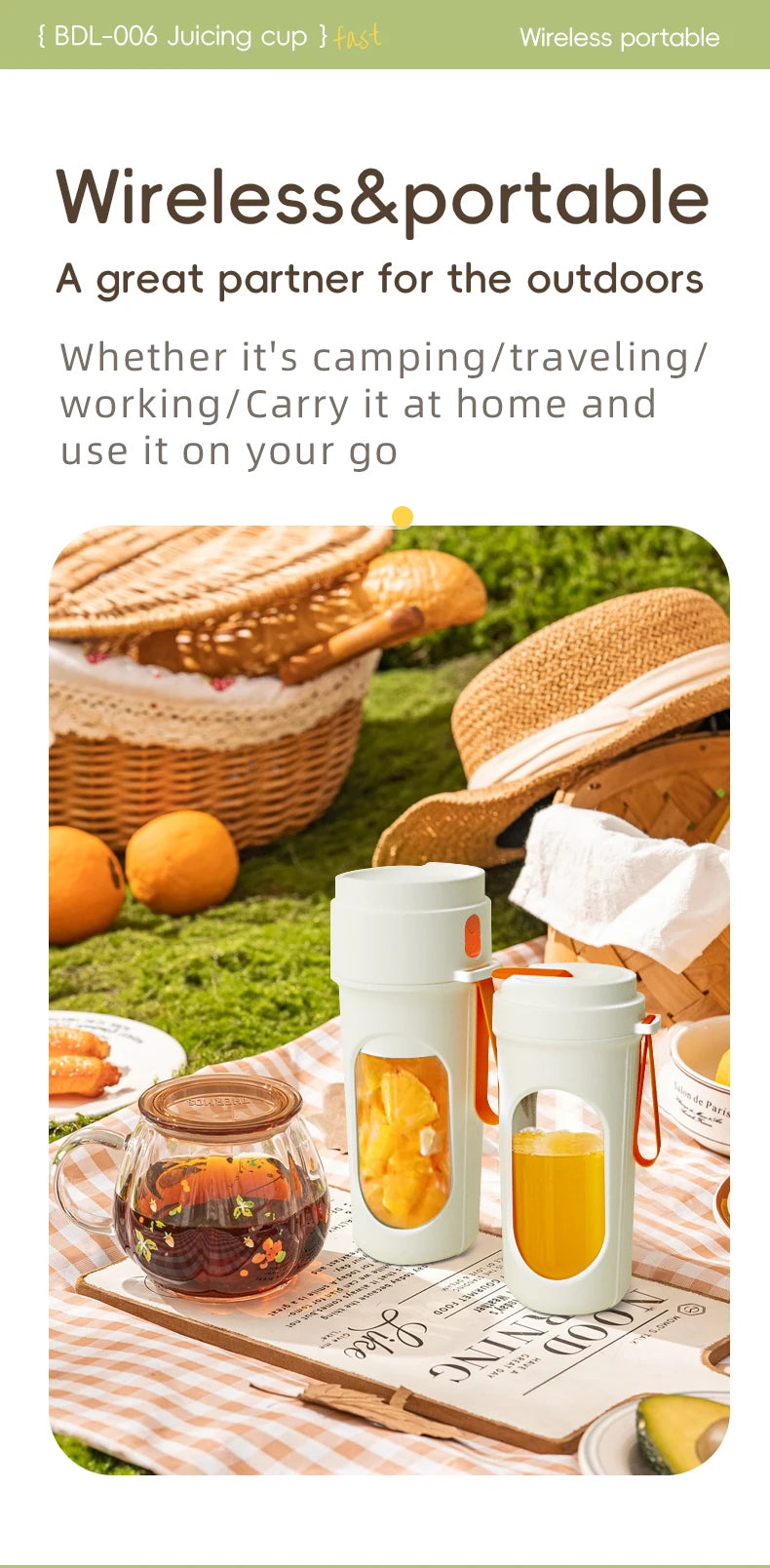 12 Blades Electric Portable Blender 350ML Juicer Fruit Mixers USB Rechargeable Smoothie Juicer Cup Squeezer Juice Maker