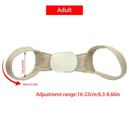 Nude Adjustable Back Posture Corrector For Adult Children Clavicle Back Support Correction Back Straight Shoulders Brace Strap