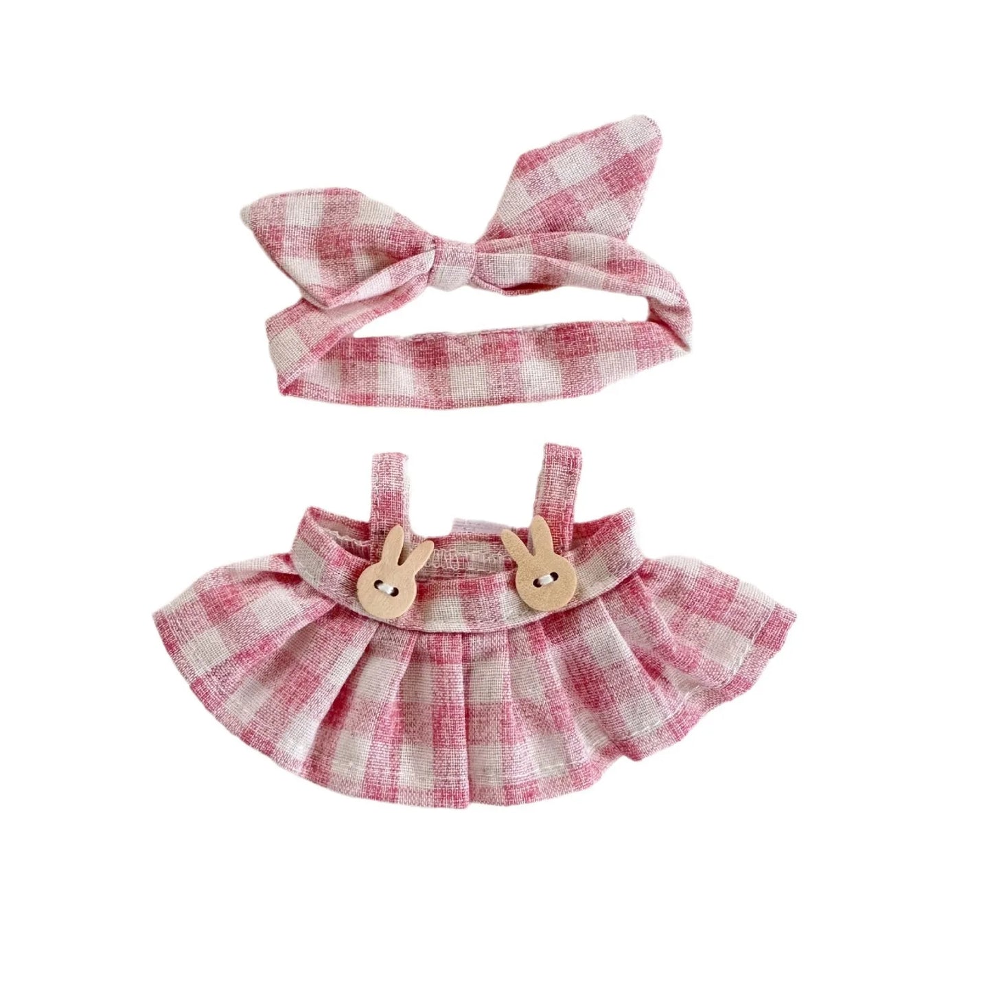 Labubu Sit-Down Party Series doll clothes, clothing, designer luxury skirts, LABUBU accessories，labubu clothing designer