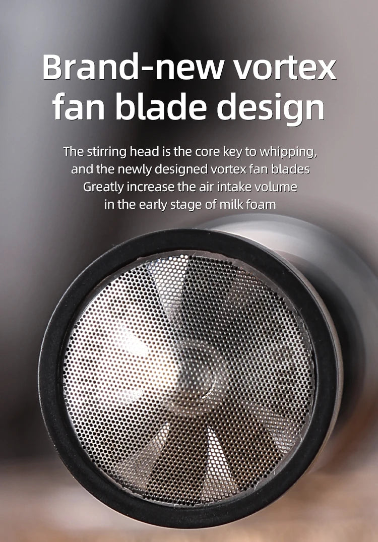 Bincoo New Milk Foamer Coffee Whisk Mixer Electric Blender Egg Beater Mini Frother Handle Stirrer Cappuccino Maker Cooking Tools