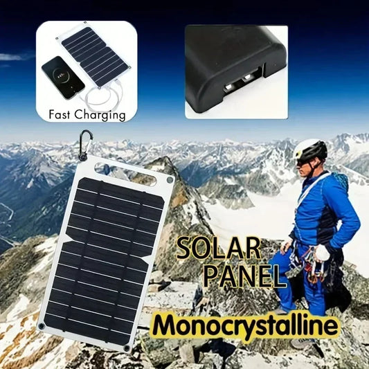 Sunpower Portable 5V 35WSolar Panel with USB Safe Stabilize Charger for Phone Power Bank Outdoor Camping Home RV Gift Use