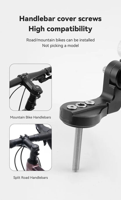 Bicycle Phone Holder Upright Aluminum Alloy Phone Holder Mountain Bike Phone Navigation Holder Phone Holder