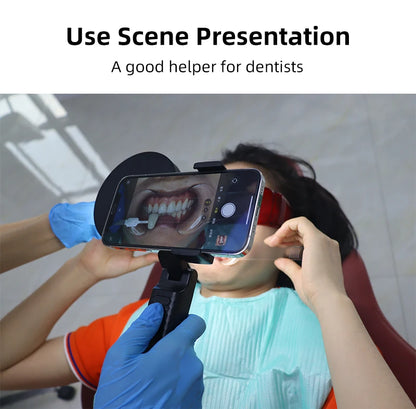 VV Dental LED Oral Flash Light Dental Photography Equipment with 8 LED Lamp for Dentist Oral Photography Instrument