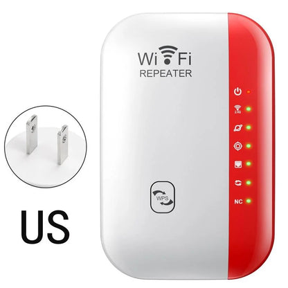300Mbps Wireless WIFI Repeater 2.4G Router Wifi Range Extender Wi-Fi Amplifier 802.11N Card Adapter For PC Home/Office