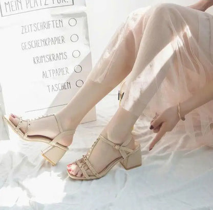 Chunky Sandal Woman Summer New 2024 Orthopedic Roman Wedge Rhinestone Sexy Medium Heel Mirror Luxury Designer Sandals for Women