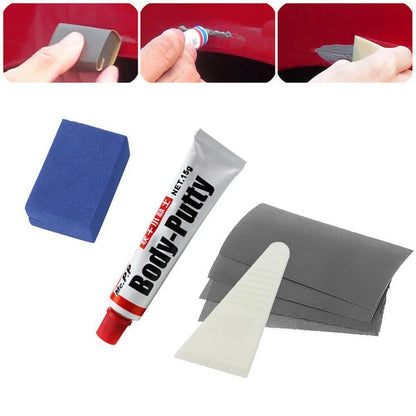 Smooth Repair Tools Scratch Filler Body Putty Assistant Car Accessories Grease Paint Repair Tool Sandpaper Pad