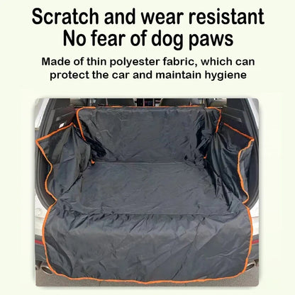 Universal Waterproof SUV Cargo Liner Trunk Seat Cover Anti slip and fouling Removable Washable Car Interior Protection Accessory