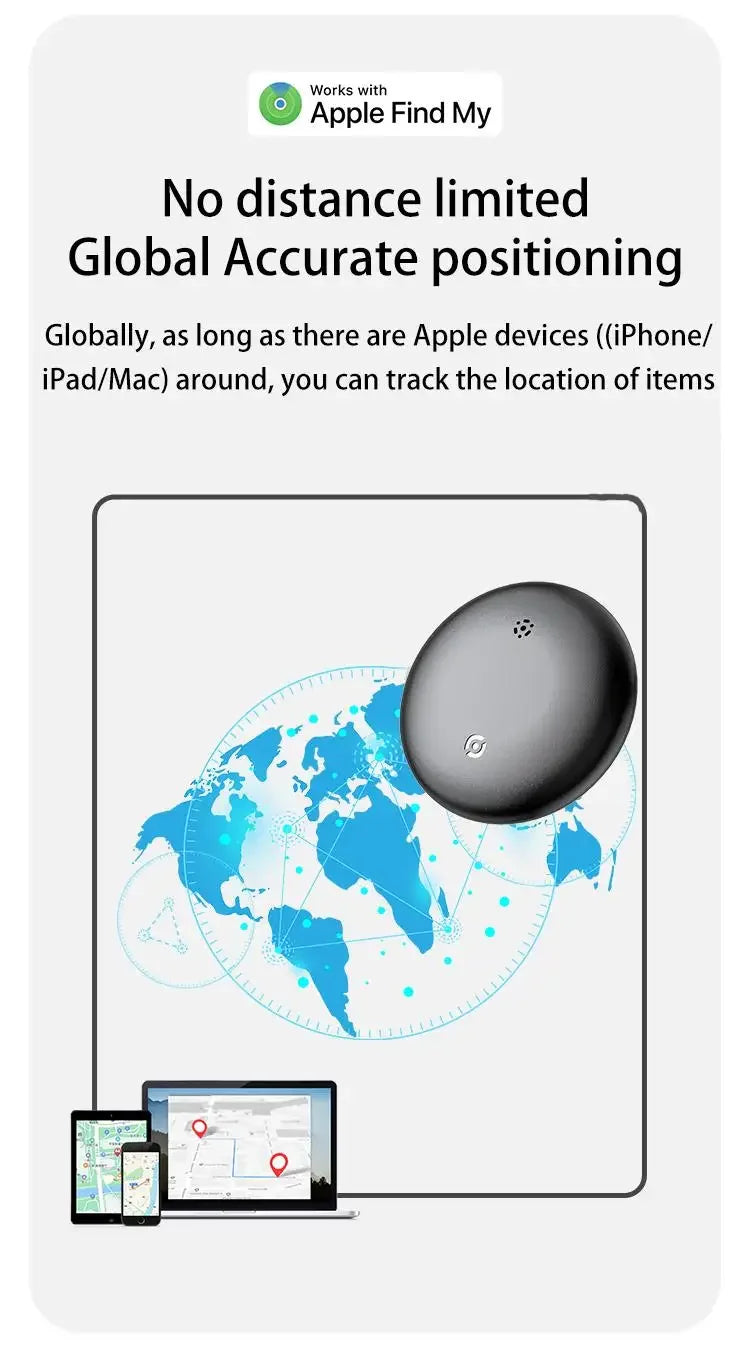 Xiaomi GPS Locator Pet Wallet Suitcase Car Global Positioning Tracking Elderly Kids Anti Getting Lost Finder For iPhone Find My