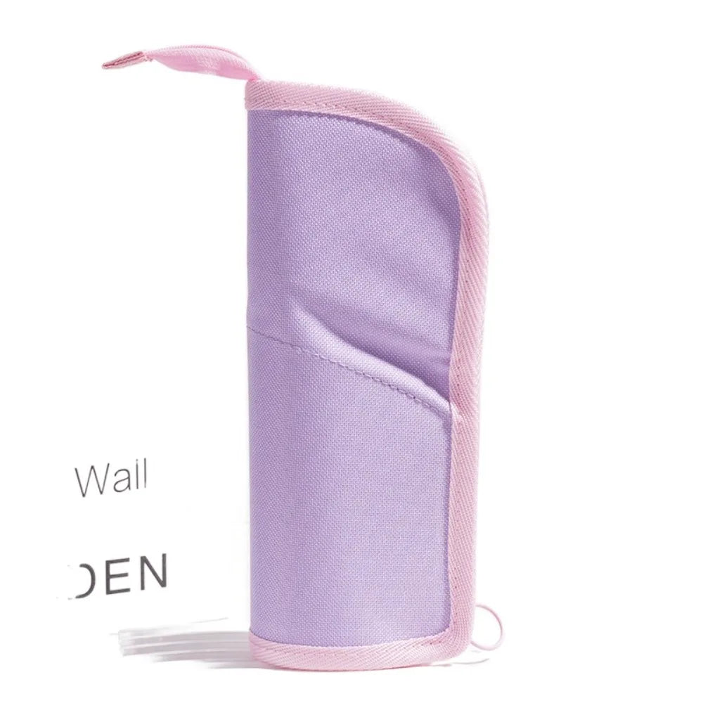 Student Supplies Folding Pencil Case Creative Stainproof Stationery Bag Simple Portable Storage Bag Desktop Organizer