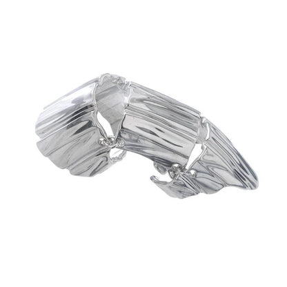 Wide Fold Open Finger Rings Girls Travel Accessories Christmas Anniversary Gift